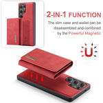 Custodia portafoglio magnetica per Samsung Galaxy S25 Ultra