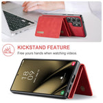 Custodia portafoglio magnetica per Samsung Galaxy S25 Ultra