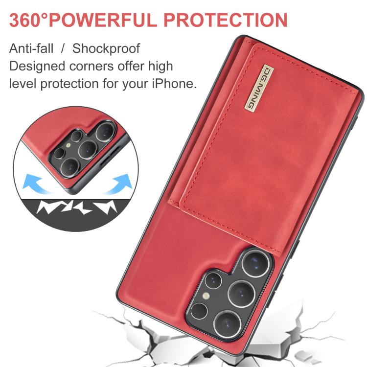 Custodia portafoglio magnetica per Samsung Galaxy S25 Ultra