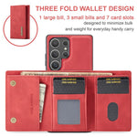 Custodia portafoglio magnetica per Samsung Galaxy S25 Ultra