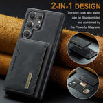 Custodia portafoglio magnetica per Samsung Galaxy S25 Ultra