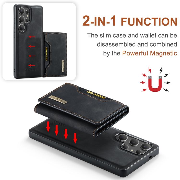 Custodia portafoglio magnetica per Samsung Galaxy S25 Ultra