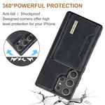 Custodia portafoglio magnetica per Samsung Galaxy S25 Ultra