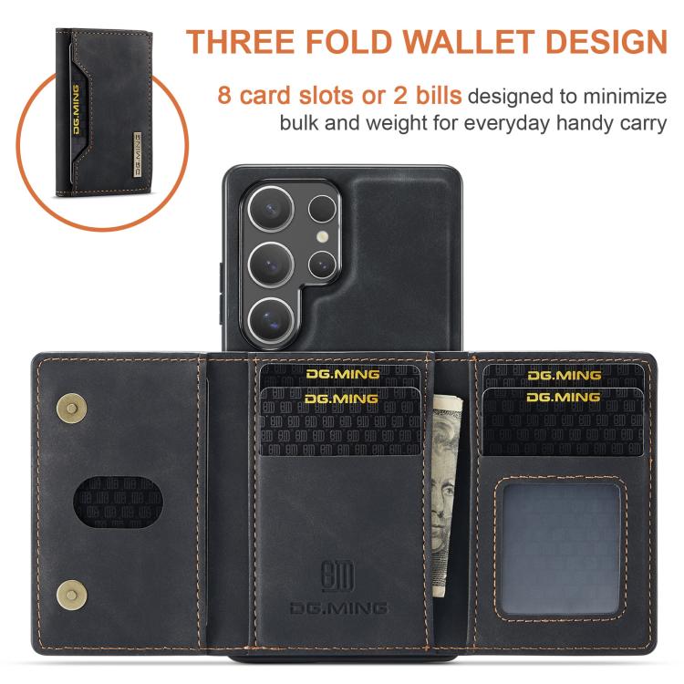 Custodia portafoglio magnetica per Samsung Galaxy S25 Ultra