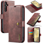 Custodia portafoglio in pelle magnetica per Samsung Galaxy S24 FE