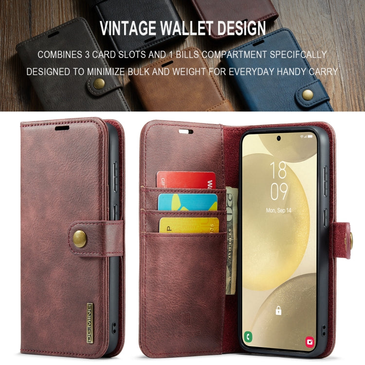 Custodia portafoglio in pelle magnetica per Samsung Galaxy S24 FE