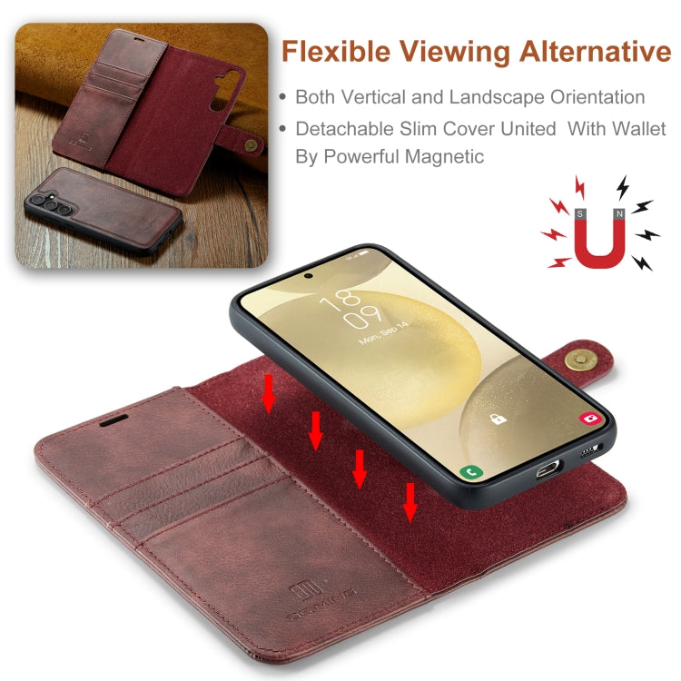 Custodia portafoglio in pelle magnetica per Samsung Galaxy S24 FE