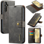 Custodia portafoglio in pelle magnetica per Samsung Galaxy S24 FE