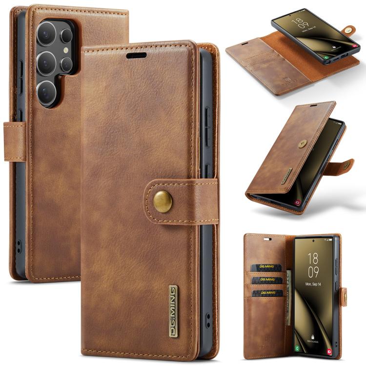 Custodia portafoglio in pelle magnetica per Samsung Galaxy S25 FE