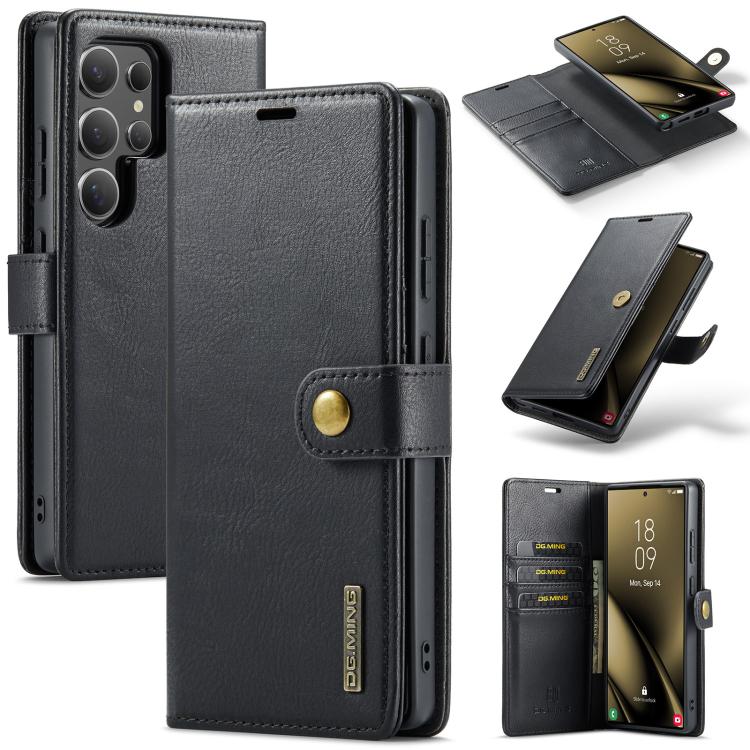 Custodia portafoglio in pelle magnetica per Samsung Galaxy S25 FE