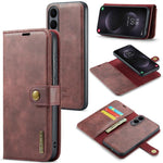 Custodia portafoglio in pelle magnetica per Samsung Galaxy S25 FE