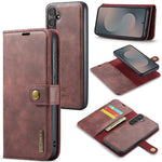Custodia portafoglio in pelle magnetica per Samsung Galaxy S25 FE