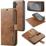 Custodia portafoglio in pelle magnetica per Samsung Galaxy S25 FE