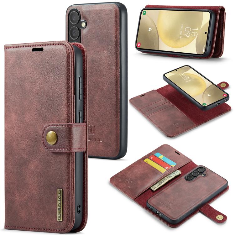 Custodia portafoglio in pelle magnetica per Samsung Galaxy S25 FE