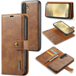 Custodia portafoglio in pelle magnetica per Samsung Galaxy S25 FE