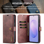 Custodia portafoglio in pelle magnetica per Galaxy S26 FE 5G