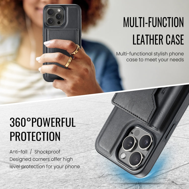 DG.MING MAGKING-K2 Series MagSafe RFID Card Bag Custodia per telefono staccabile, For iPhone 13 Pro, For iPhone 13, For iPhone 12 / 12 Pro, For iPhone 12 Pro Max