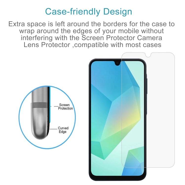Pellicola in vetro temperato 0,26 mm per Samsung Galaxy A16 4G
