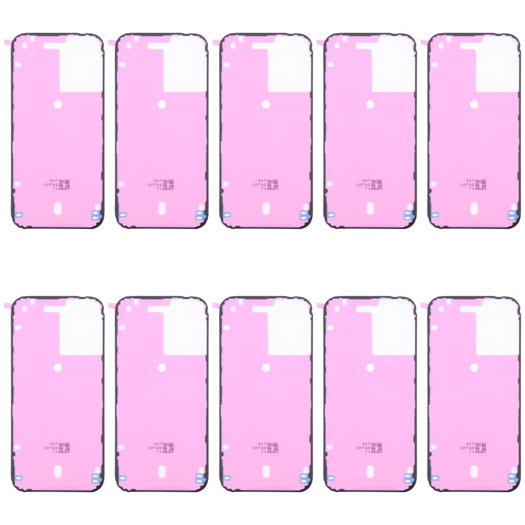 10 pezzi di adesivo per la copertura dell'alloggiamento posteriore, For iPhone 16 Pro Max, For iPhone 16 Pro, For iPhone 16 Plus, For iPhone 16.