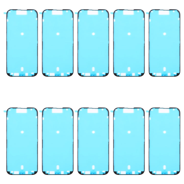 10 adesivi adesivi impermeabili per cornice LCD, For iPhone 16 Pro Max, For iPhone 16 Pro, For iPhone 16 Plus, For iPhone 16.