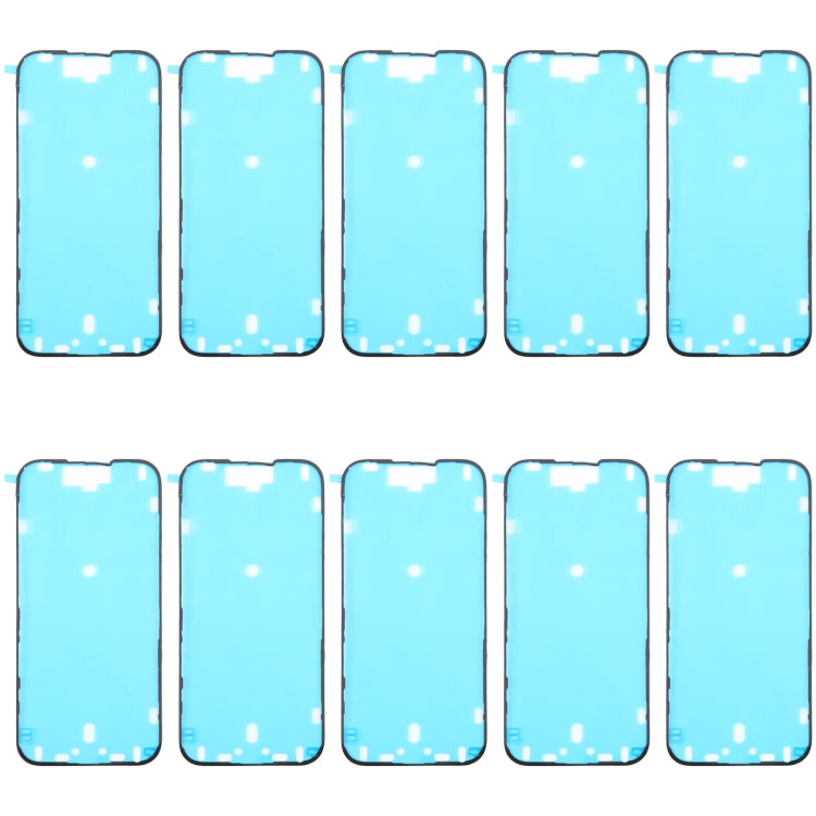 10 adesivi adesivi impermeabili per cornice LCD, For iPhone 16 Pro Max, For iPhone 16 Pro, For iPhone 16 Plus, For iPhone 16.