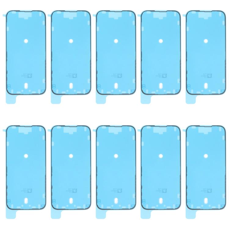 10 adesivi adesivi impermeabili per cornice LCD, For iPhone 16 Pro Max, For iPhone 16 Pro, For iPhone 16 Plus, For iPhone 16.
