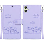 Custodia per telefono in pelle RFID con simpatici gatti, For Samsung Galaxy A35 5G, For Samsung Galaxy A15, For Samsung Galaxy A05, For Samsung Galaxy A05s