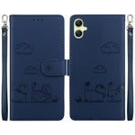 Custodia per telefono in pelle RFID con simpatici gatti, For Samsung Galaxy A35 5G, For Samsung Galaxy A15, For Samsung Galaxy A05, For Samsung Galaxy A05s
