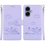 Custodia portafoglio in pelle RFID per Samsung Galaxy A57 5G