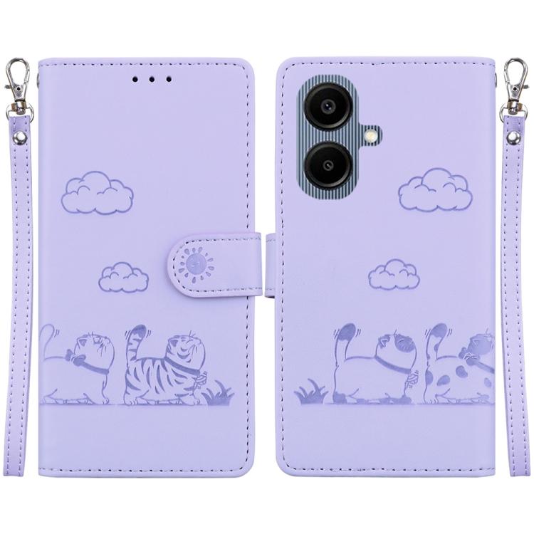 Custodia portafoglio in pelle RFID per Samsung Galaxy A57 5G