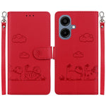 Custodia portafoglio in pelle RFID per Samsung Galaxy A57 5G