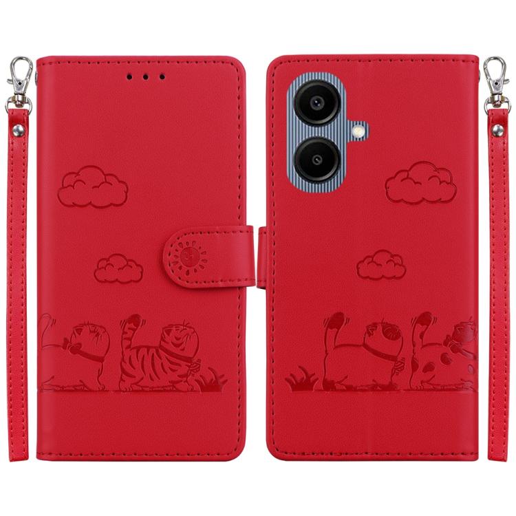 Custodia portafoglio in pelle RFID per Samsung Galaxy A57 5G