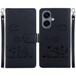 Custodia portafoglio in pelle RFID per Samsung Galaxy A57 5G