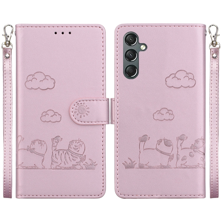 Custodia portafoglio in pelle RFID per Samsung Galaxy A56 5G
