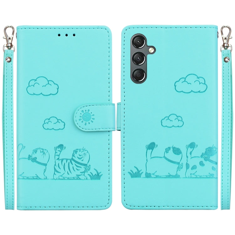 Custodia portafoglio in pelle RFID per Samsung Galaxy A56 5G