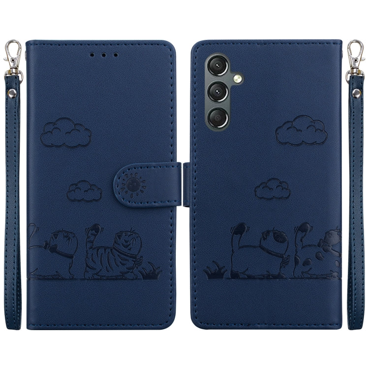 Custodia portafoglio in pelle RFID per Samsung Galaxy A56 5G
