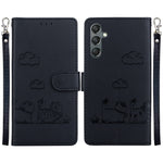 Custodia portafoglio in pelle RFID per Samsung Galaxy A56 5G
