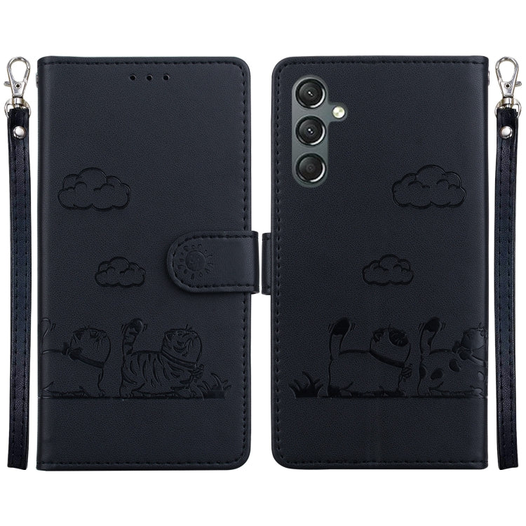 Custodia portafoglio in pelle RFID per Samsung Galaxy A56 5G