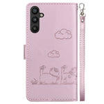 Custodia per telefono in pelle RFID con simpatici gatti, For Samsung Galaxy A35 5G, For Samsung Galaxy A15, For Samsung Galaxy A05, For Samsung Galaxy A05s