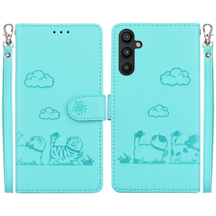 Custodia portafoglio in pelle RFID per Samsung Galaxy A56 5G