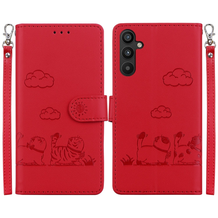 Custodia portafoglio in pelle RFID per Samsung Galaxy A56 5G