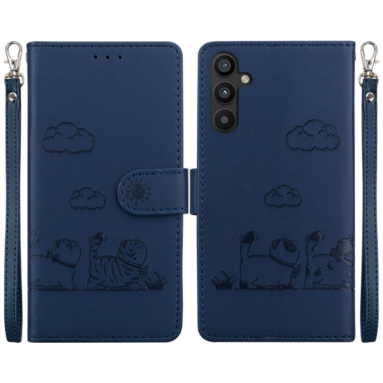 Custodia portafoglio in pelle RFID per Samsung Galaxy A56 5G