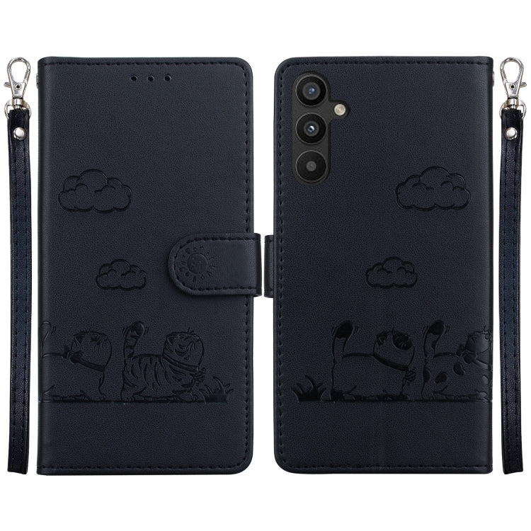 Custodia portafoglio in pelle RFID per Samsung Galaxy A56 5G