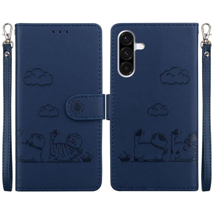 Custodia portafoglio in pelle RFID per Samsung Galaxy A56 5G