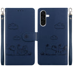 Custodia portafoglio in pelle RFID per Samsung Galaxy A56 5G