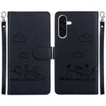 Custodia portafoglio in pelle RFID per Samsung Galaxy A56 5G