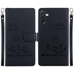 Custodia portafoglio in pelle RFID per Samsung Galaxy A57 5G