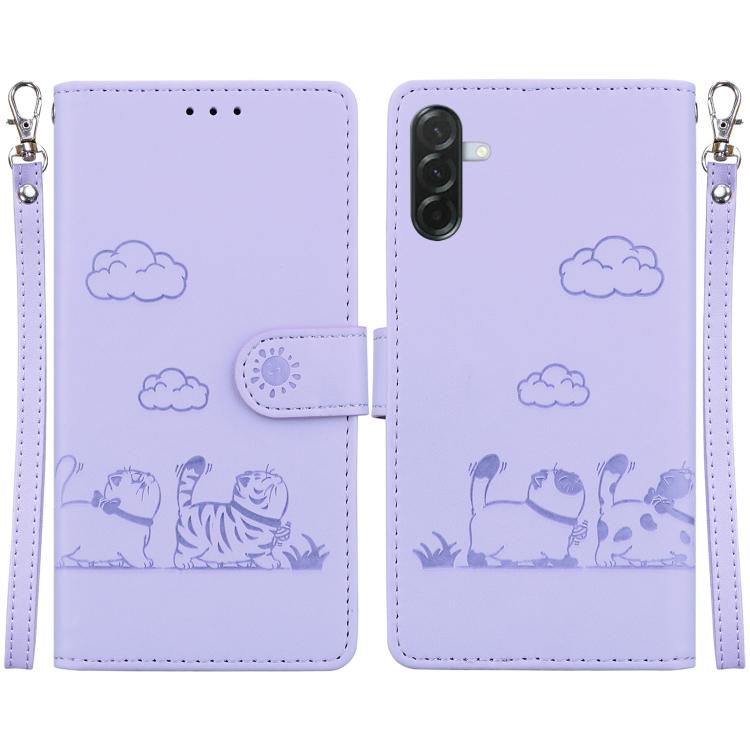 Custodia portafoglio in pelle RFID per Samsung Galaxy A57 5G