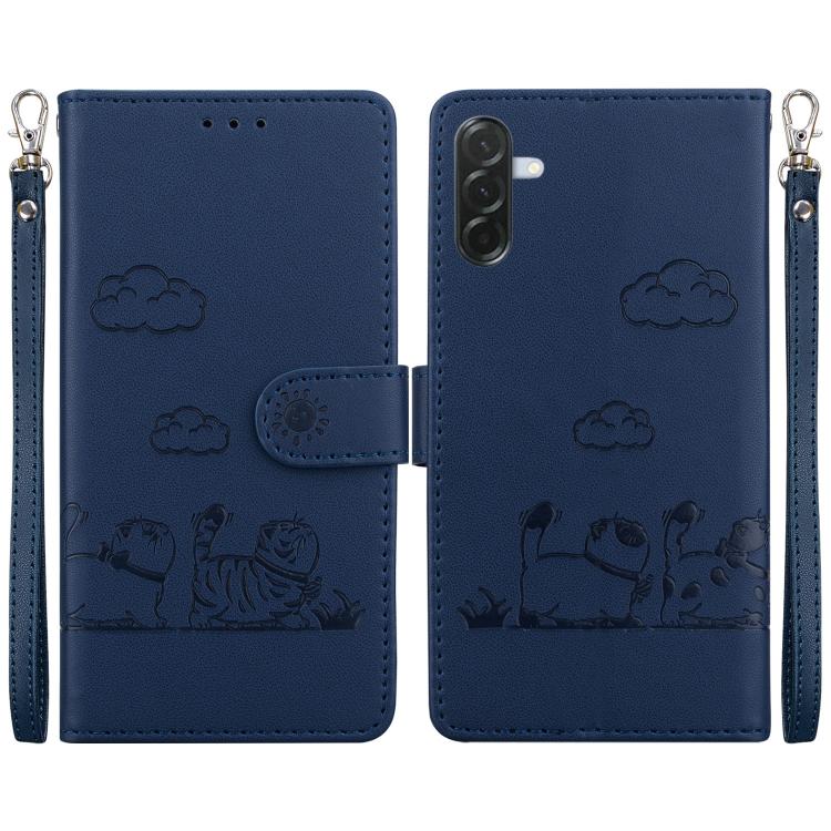 Custodia portafoglio in pelle RFID per Samsung Galaxy A57 5G