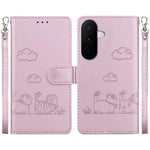 Custodia portafoglio in pelle RFID per Samsung Galaxy A57 5G